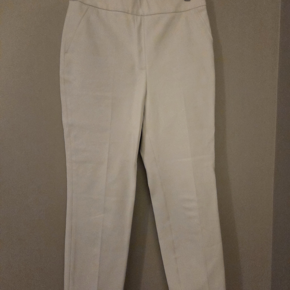 SPANX Cream Straight Leg Women's Pants
